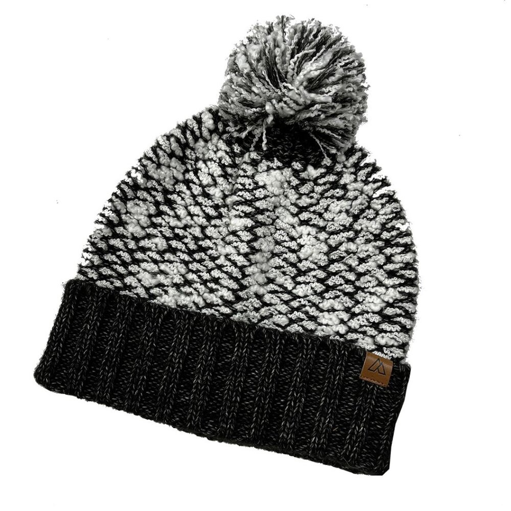 NWOT Alpine Designs Cuffed Pom Beanie